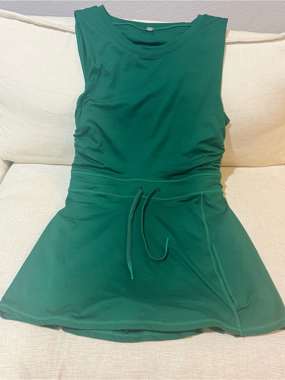 FP Movement Easy Does It Dress in dark/heritage green.